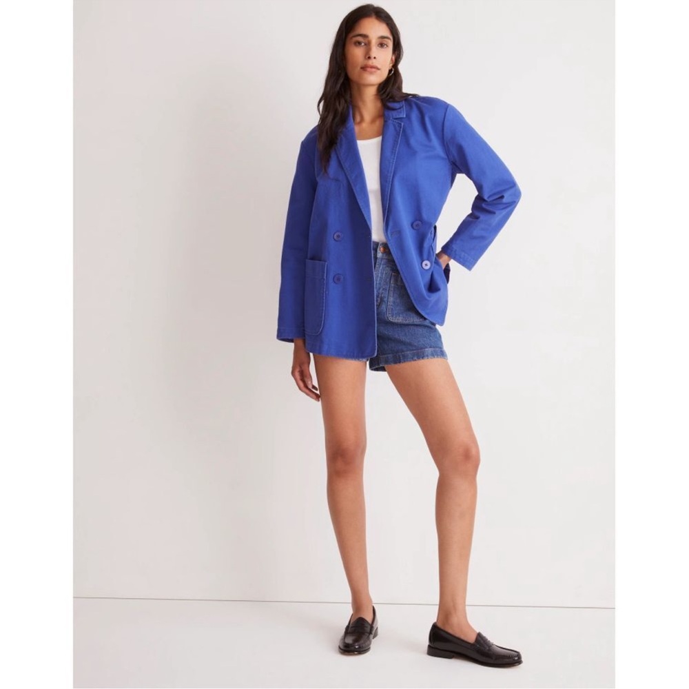 Madewell Vibrant Blue Blazer